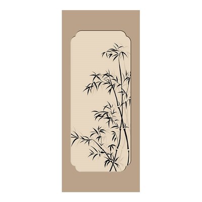 中国风电梯门贴纸一m梯一户水井门防水改色遮丑高级装饰入户门贴