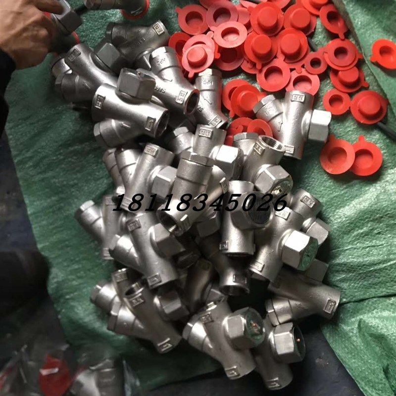 304不锈钢丝口热动力式Y型蒸汽疏水阀CS19W-16P丝扣疏水阀DN15-25