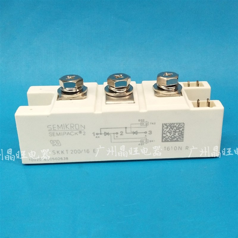 SEMIKRON 西门康 可控硅晶闸管模块 SKKT200/16E 可代替MTC200A