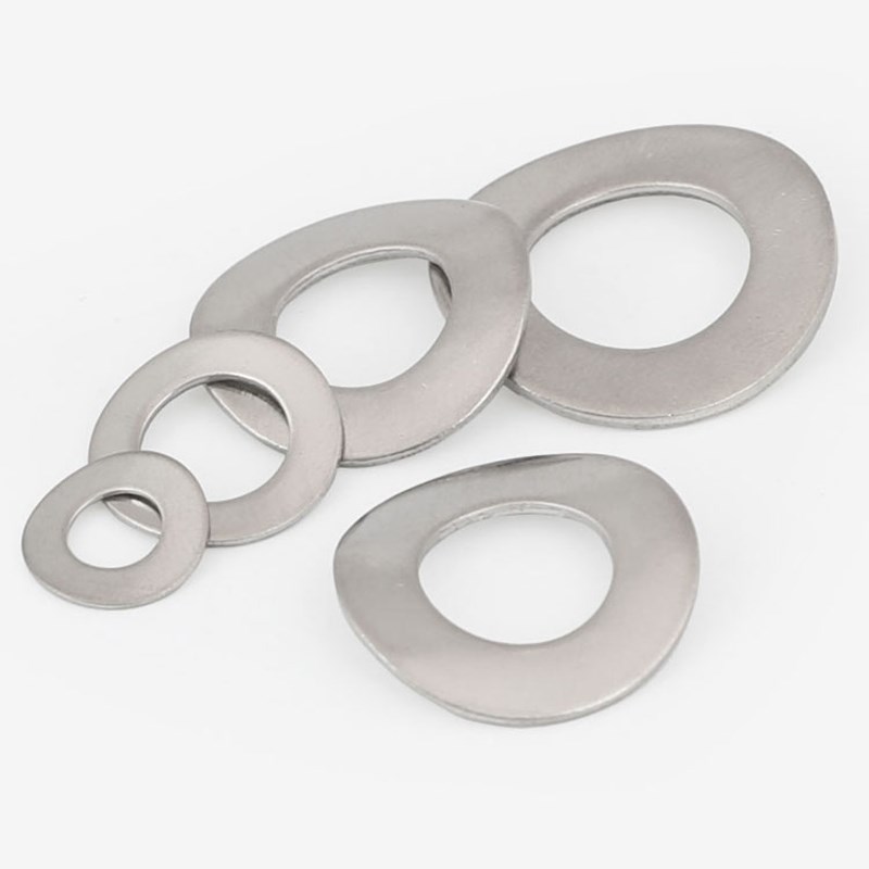 304不锈钢DIN137B防松锁紧精密波浪波形弹性垫圈电机轴承垫波型垫