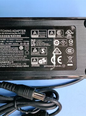 福佳FJ-SW20171903420D投影仪19V3.42A电钢琴19V3420MA电源适配器
