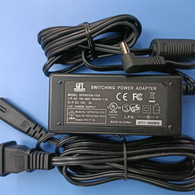 THE ONE电钢琴 DC15V3A电源线适配器充电器变压器插头座通用