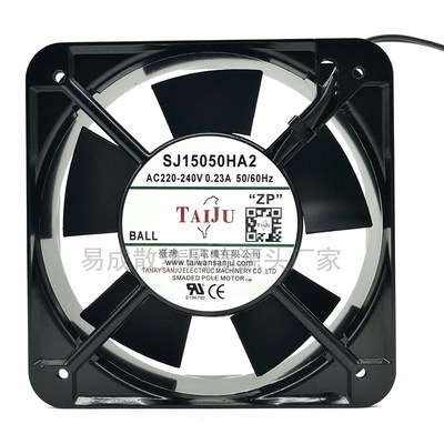 台湾三巨 SJ15050HA2 AC220-240V 0.23A轴流风机机柜电柜散热风扇