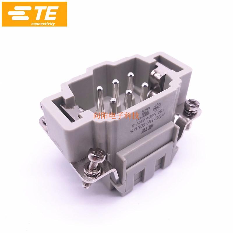 HDC-HE-006-MS TE泰科 SIBAS西霸士连接器 6针公芯 T2040063101