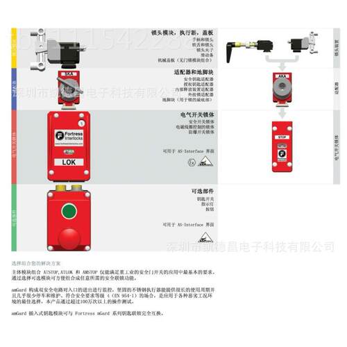 福帝斯所有机开械设备电子端子机制无品牌/造配关附件安全门ema4m
