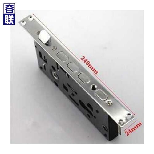 锁体防盗门家用通用型入户钢质套装单元不锈钢大门天地门锁具配件