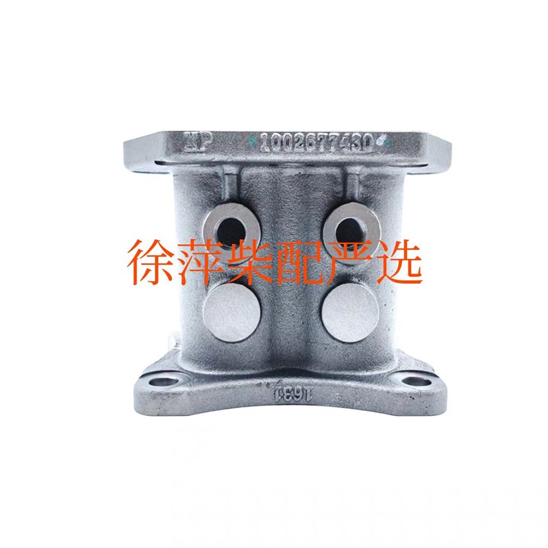 1002677430潍坊6200脉冲排气管联接管脉冲转换器CW6200增压器接头