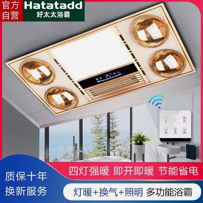 德国品质家用浴霸300x600灯暖浴霸通用取暖灯暖排风扇集成吊顶