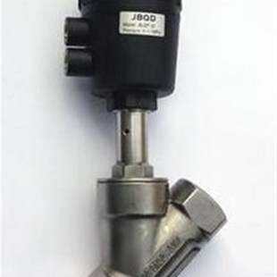 气动电磁阀/DN25/二位二通/QJZ-25/不锈钢角座阀/1寸接口管径