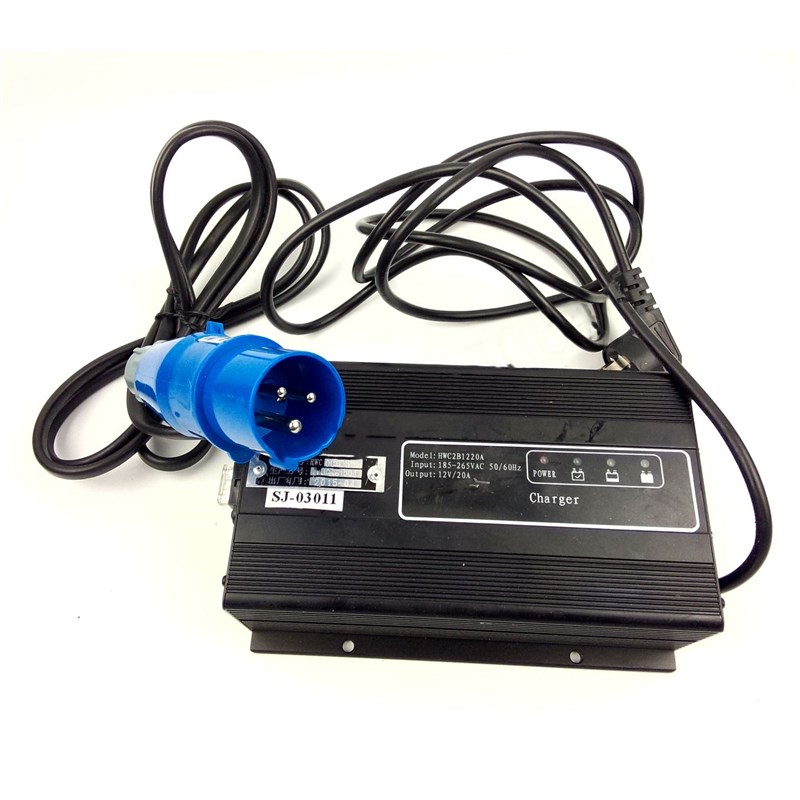 叉车充电机诺力加力半电动升高车堆高车SPN充电器12V15A/18A/20A