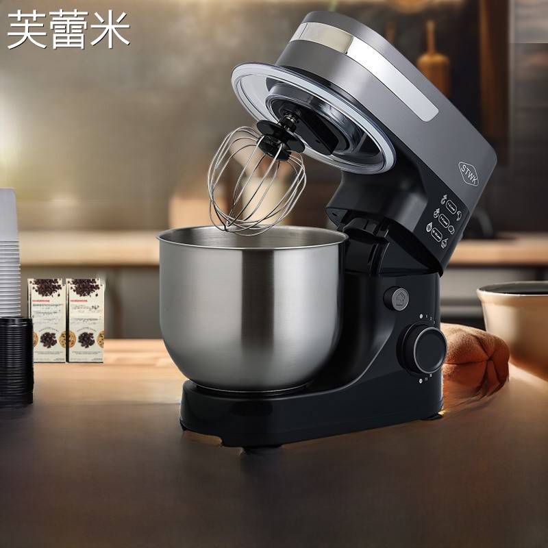 芙蕾米台式打蛋器电动商用厨师机面团搅拌机奶油机家用鲜奶盖搅拌机床笠拉车