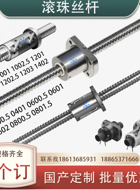 MSFD MPFD0802 1001 1002.5 1201 1202 1202.5 1203 1402滚珠丝杆