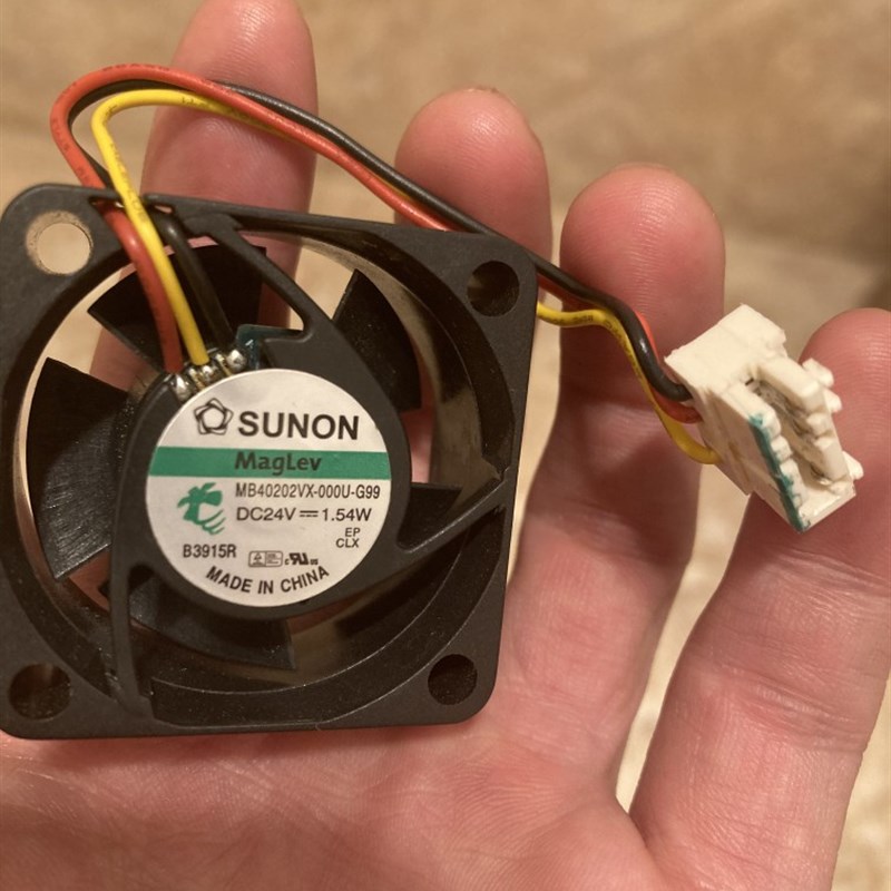 MB40202VX-000U-G99 建准 SUNON 4020 4厘米/cm 24V 1.54W 风扇