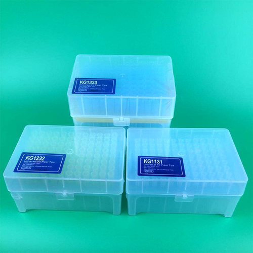 科进 KG1131 KG1333 KG1232 200ul黄 1ml蓝10ul 无菌盒装吸头枪头