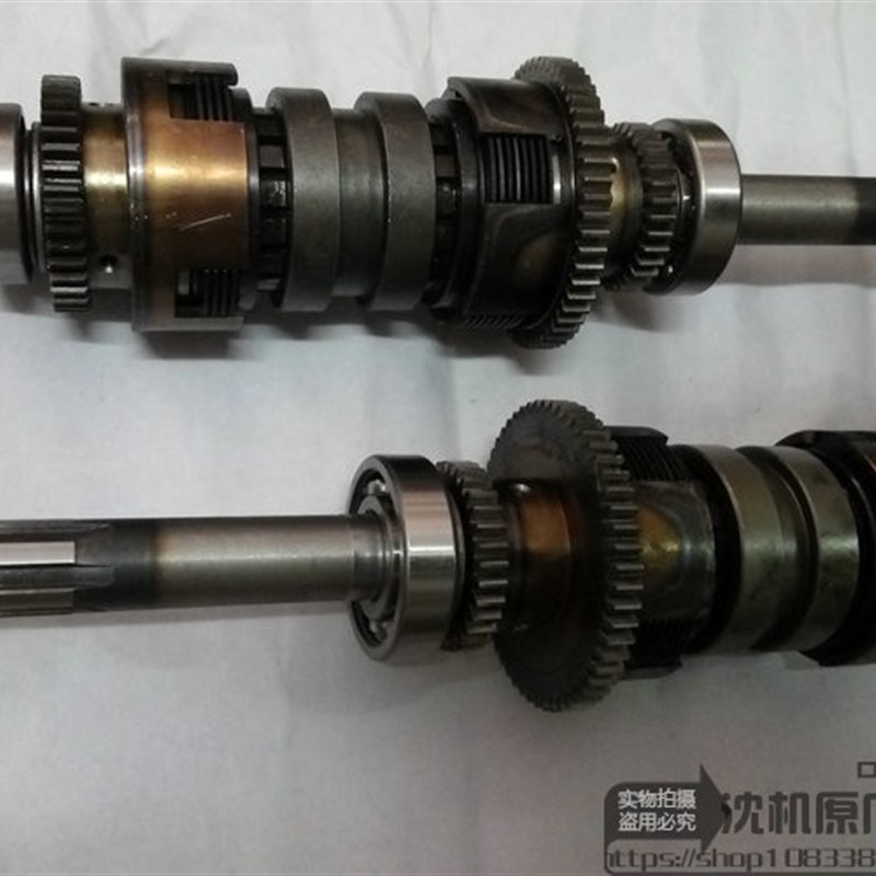 沈阳机床车床CA6136  反正车轴 离合器轴总成 摩擦轴 I轴总成