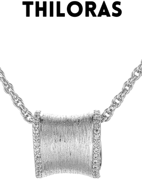 THILORAS/蒂洛拉简约小蛮腰设计感项链ins风男女配饰镶钻TL80019