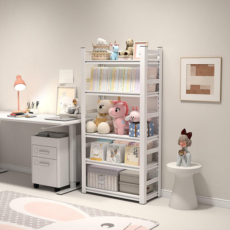 铁艺书架置物架图书馆落地多层家用简易书柜客厅收纳钢制围栏铁架,童装/婴儿装/亲子装,儿童装饰手表,淘宝优惠券,粉丝福利购,淘宝优惠卷