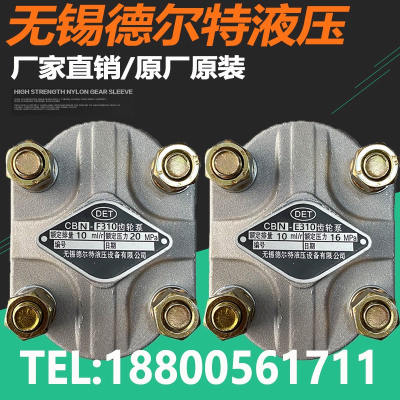CBN/CBT WE F304 306 310 314 316 320 325无锡德尔特液压齿轮泵