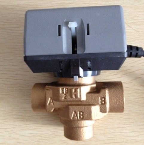 Honeywell霍尼韦尔型VC6013电动三通阀/二通阀风机盘管DN15/20/25