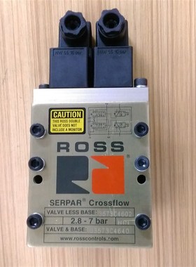 3573C4602美国卢斯ROSS冲床双联电磁阀 2.8-7bar安全阀J3573C4640