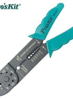 台湾宝工Proskit 8PK033 4合1剪剥压线多功能钳子