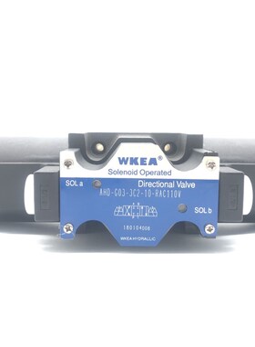 含税WKEA维嘉电磁换向阀AHD-G03-3C2-10-AC110V/AC220C/RAC220V