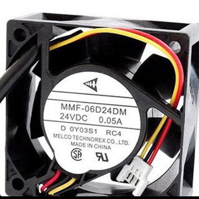 全新安川V7变频器风扇 MMF-06D24DM-RC4 24V 0.05A 6CM/厘米风扇