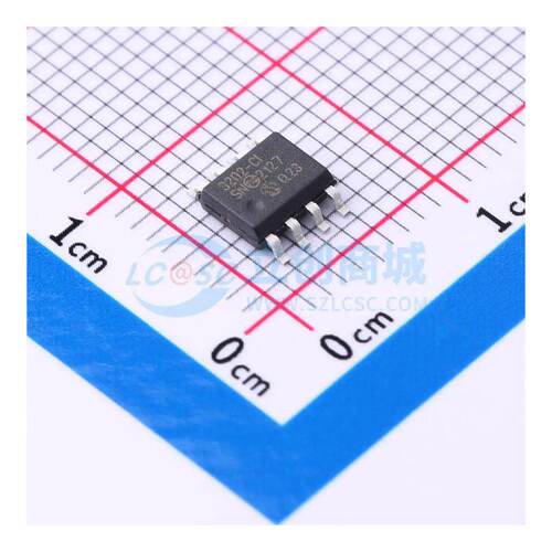 模数转换芯片ADC MCP3202T-CI/SN SOIC-8 全新配单