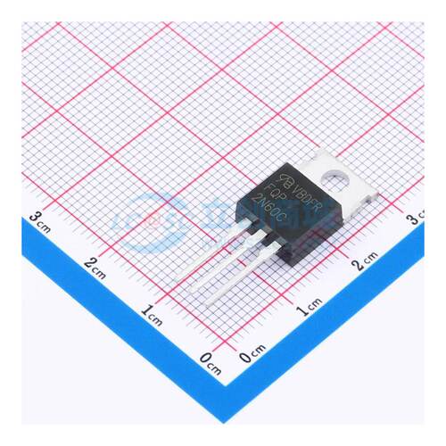 场效应管(MOSFET) FQP2N60C-VB TO-220AB 650V 2A 1个N沟道