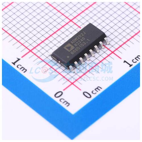 原装全新 RS232芯片 ADM202JRNZ SOIC-16 收发器
