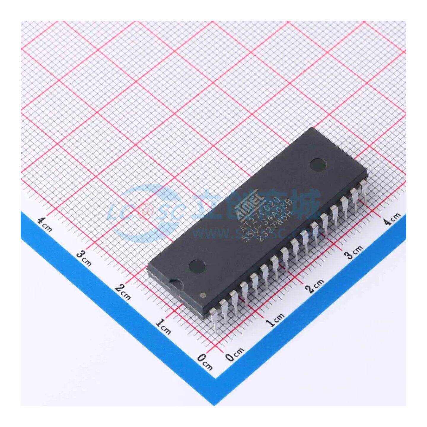 非易失性存储器(ROM) AT27C020-55PU PDIP-32 2Mbit