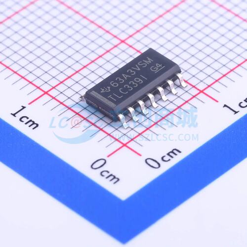 比较器 TLC339IDR SOIC-14 四路 原装配单 电子元器件