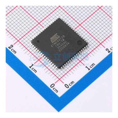 单片机芯片 ATMEGA128-16AUR TQFP-64(14x14) 128KB 16MHz