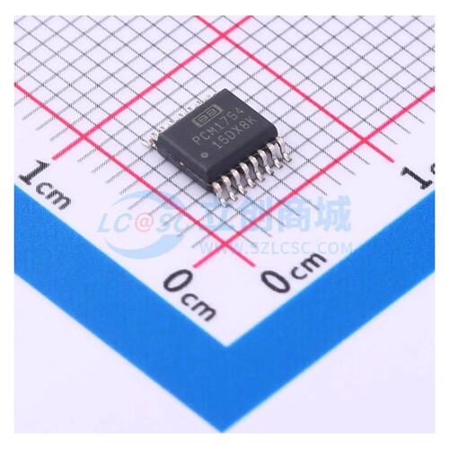 ADC/DAC-专用型 PCM1754DBQ SSOP-16-150mil I2S 原装配单
