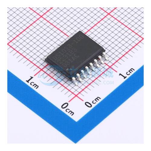 时钟延迟 DS1023S-100+ SOIC-16-300mil 原装全新