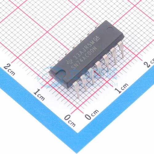 逻辑门 SN74AC00N PDIP-14 2V~6V原装正品