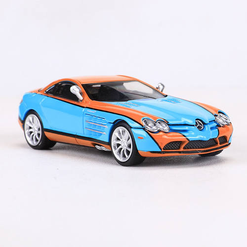 Stance Hunters SH 1:64奔驰SLR开盖版合金仿真汽车模型收藏