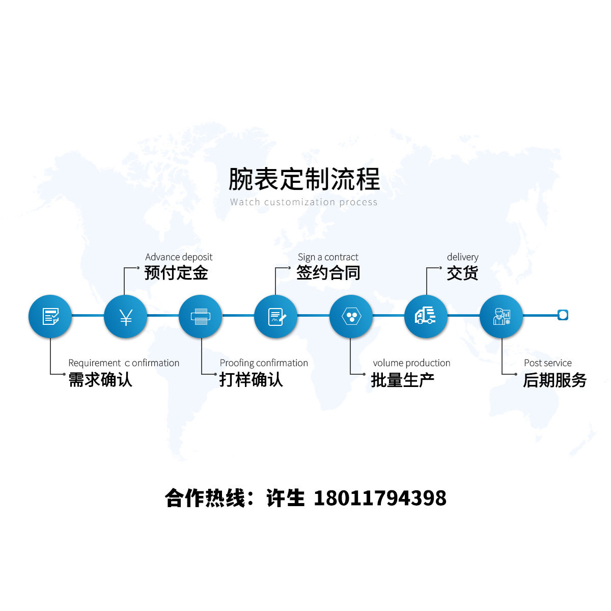马克华菲品牌手表男士机械表镂空时尚陀飞轮爆款名表加工定制