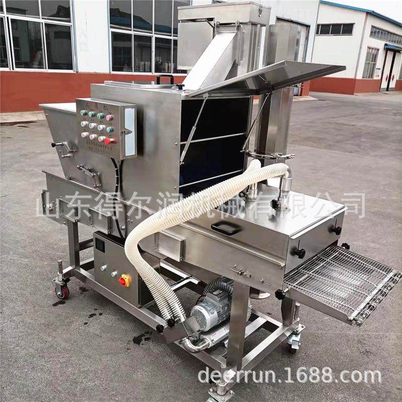 腌制排骨上糠机 全自动上浆裹糠机 上撒下粘裹涂均匀 流水线操作,清洗/食品/商业设备,休闲食品加工设备,淘宝优惠券,粉丝福利购,淘宝优惠卷
