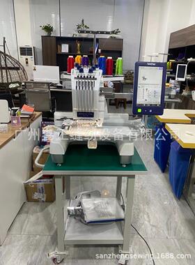 供应二手日本兄弟牌PR-670E电脑六针单头绣花机商用刺绣机