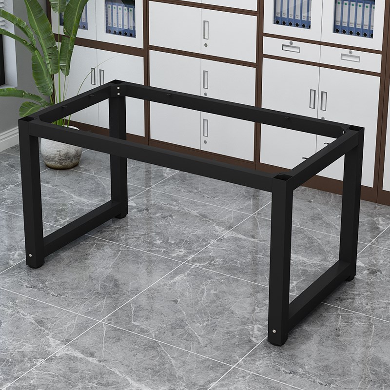 定制桌子腿支架吧台桌脚支架办公桌金属铁艺桌架烤漆铁架子桌子腿