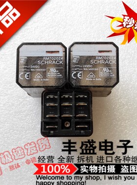 散新 RM702024 进口16A  泰科RM702024 继电器24VDC 十一脚