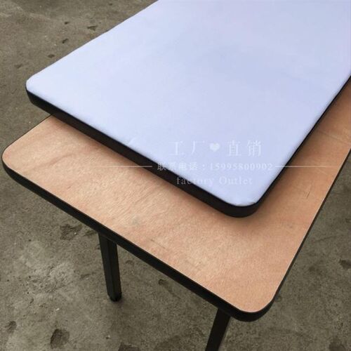 软包多层板折叠长条办公桌会议桌培训桌洽谈桌宴会桌洽谈桌阅览桌