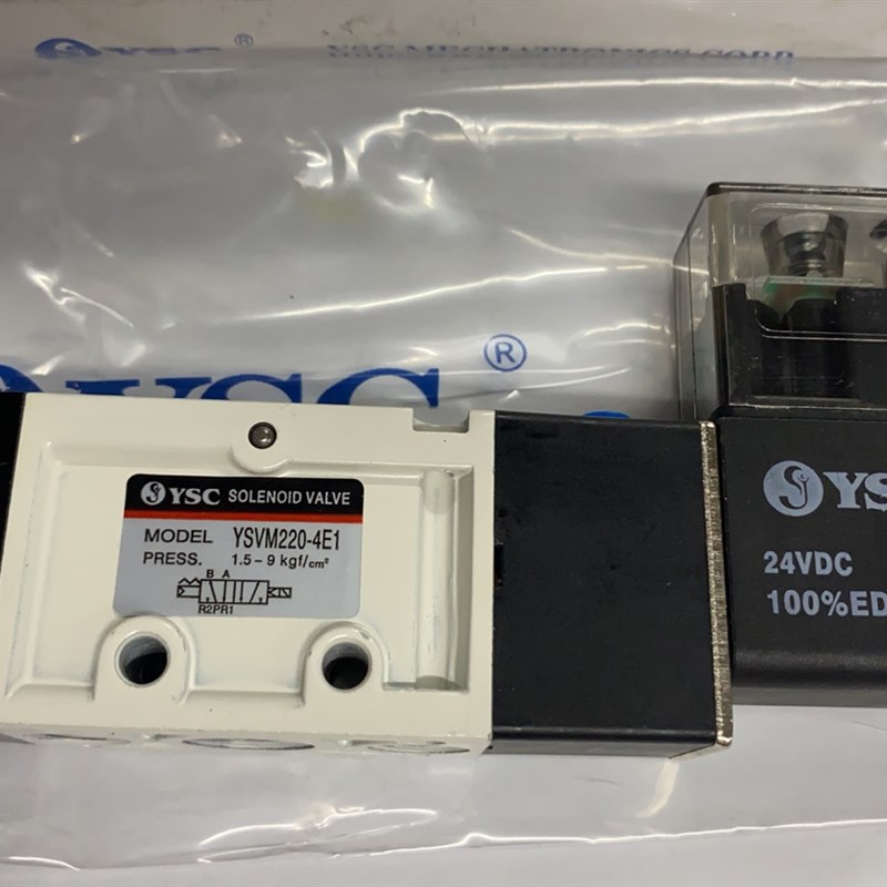 现货YSC电磁阀YSVM220-4E1全新原装真品DC24V秒发货