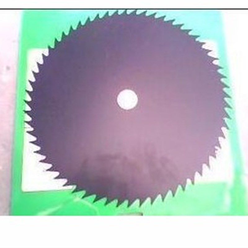 侧挂式背负式割草机 割灌机配件 60齿锰钢刀片割水稻 小灌木刀片