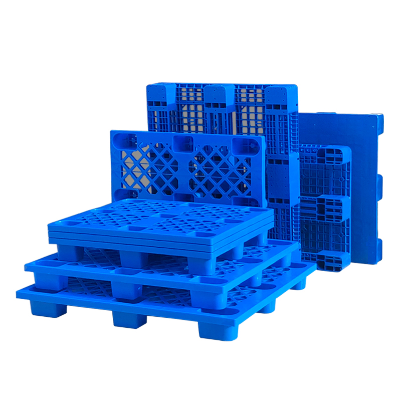 塑料托盘物流仓库地台板叉车九脚网格托盘工业加厚地堆Z板货物托