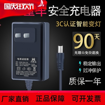 儿童车充电器6v12v电动汽车摩托玩具车电池通用万能充电源适配器