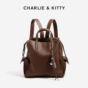 【赵露思同款】CHARLIE&KITTY轻奢小众高级感包包2025新款双肩包