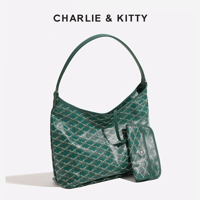 【白鹿同款】CHARLIE&KITTY轻奢小众高级感包包2026新款单肩腋下