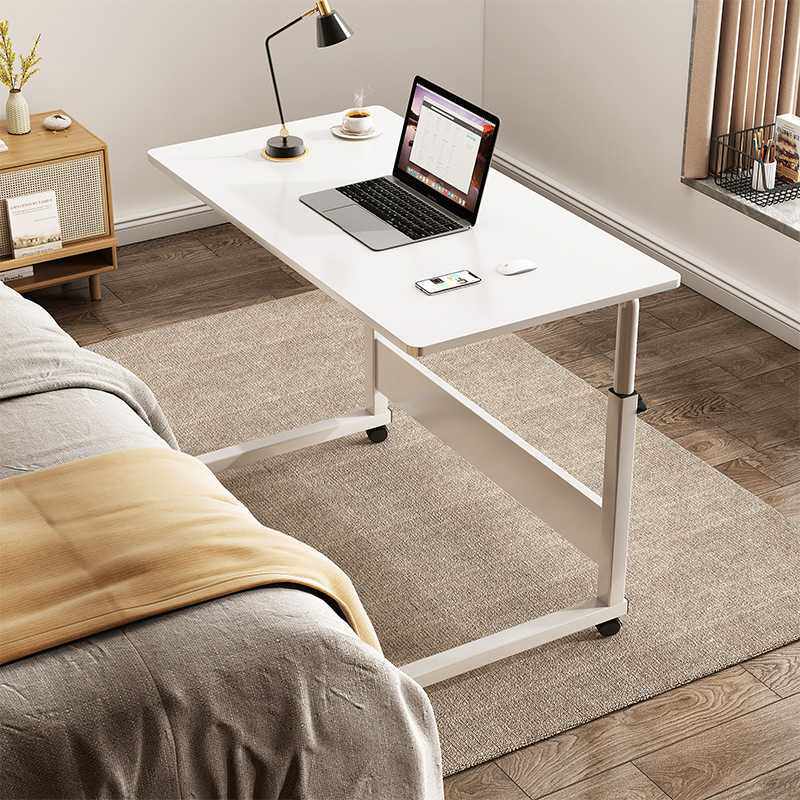 床边桌子带收纳可移动小桌子折叠升降桌可翻转侧边学习书桌电脑桌